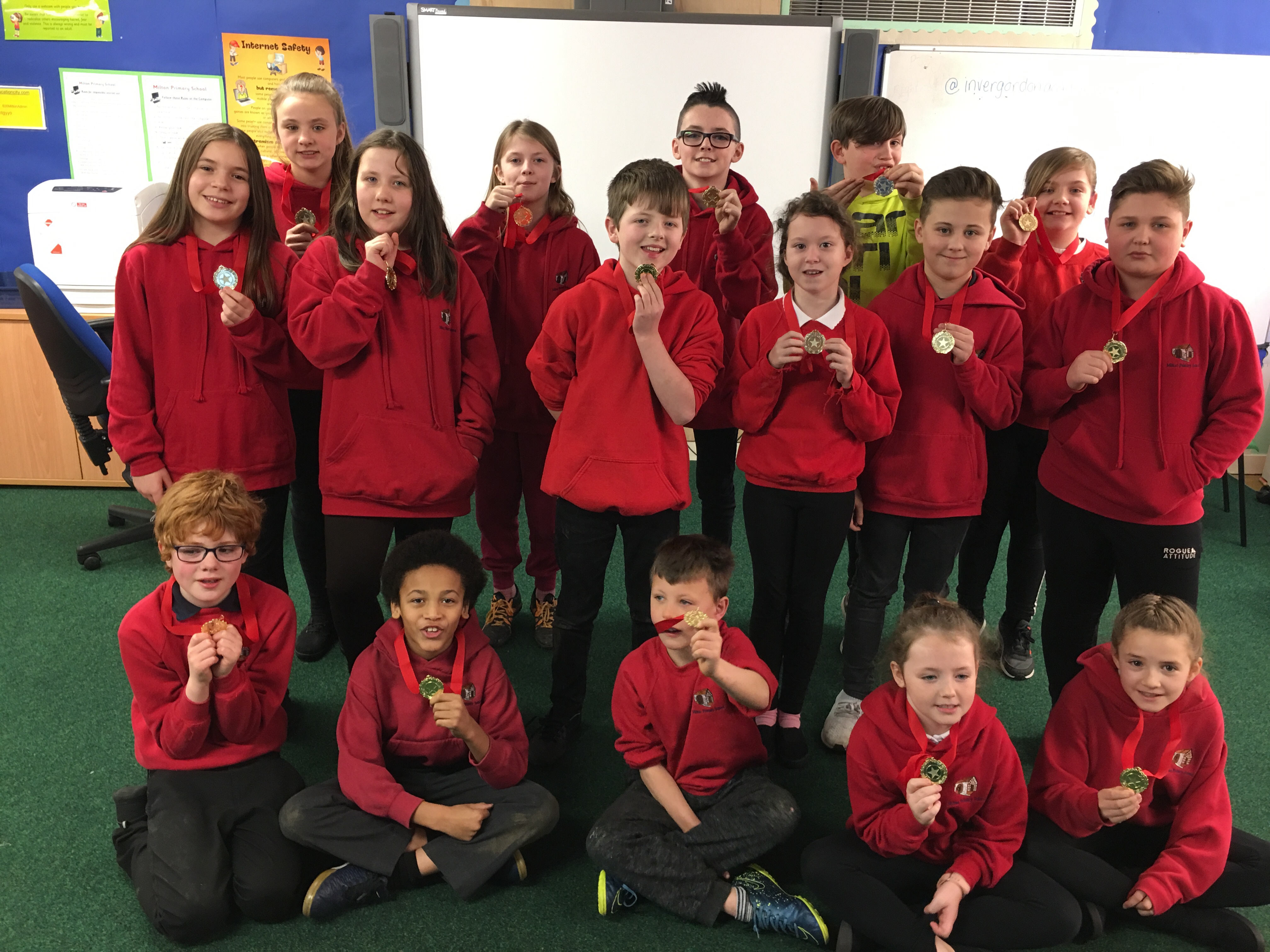 Showing off their talents! – Milton Primary School