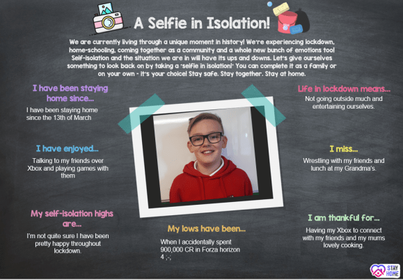 Selfie in Isolation 1