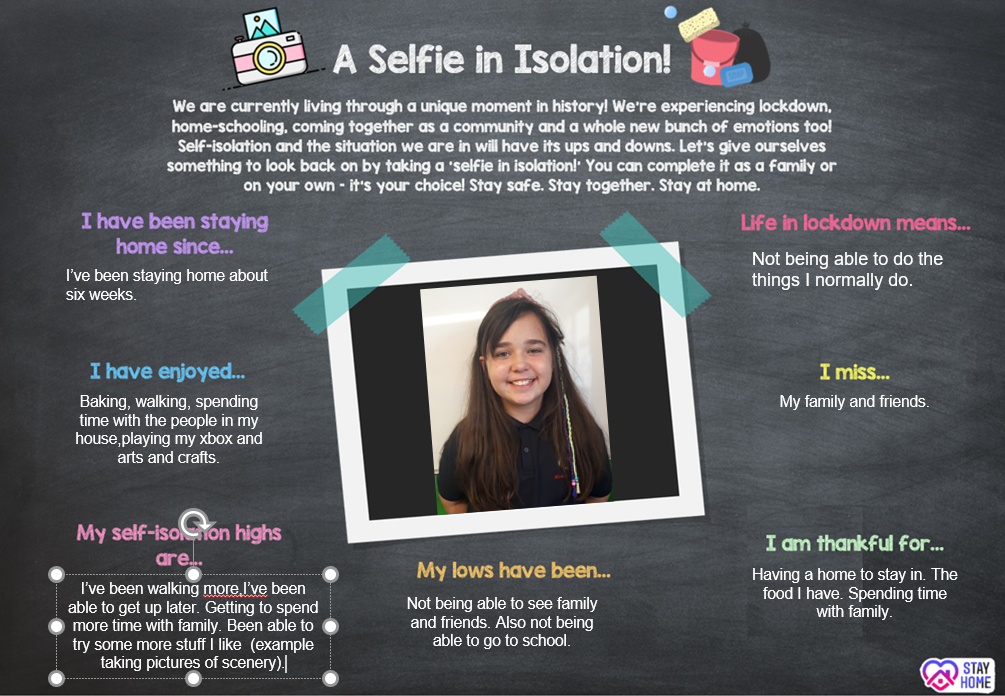 Selfie in Isolation 6