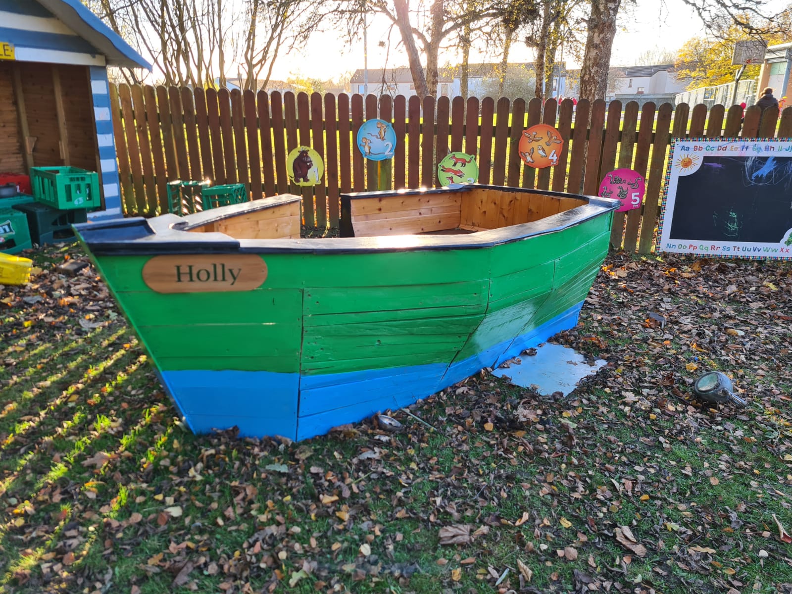 The Nursery set Sail on ‘Holly’ – Milton Primary School